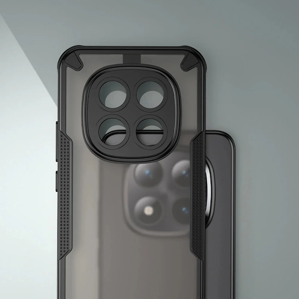 Tech-Protect Rugged Shield kryt na Xiaomi Poco M8 Pro / Redmi Note 15 Pro Plus 5G, čierny Shield čierny