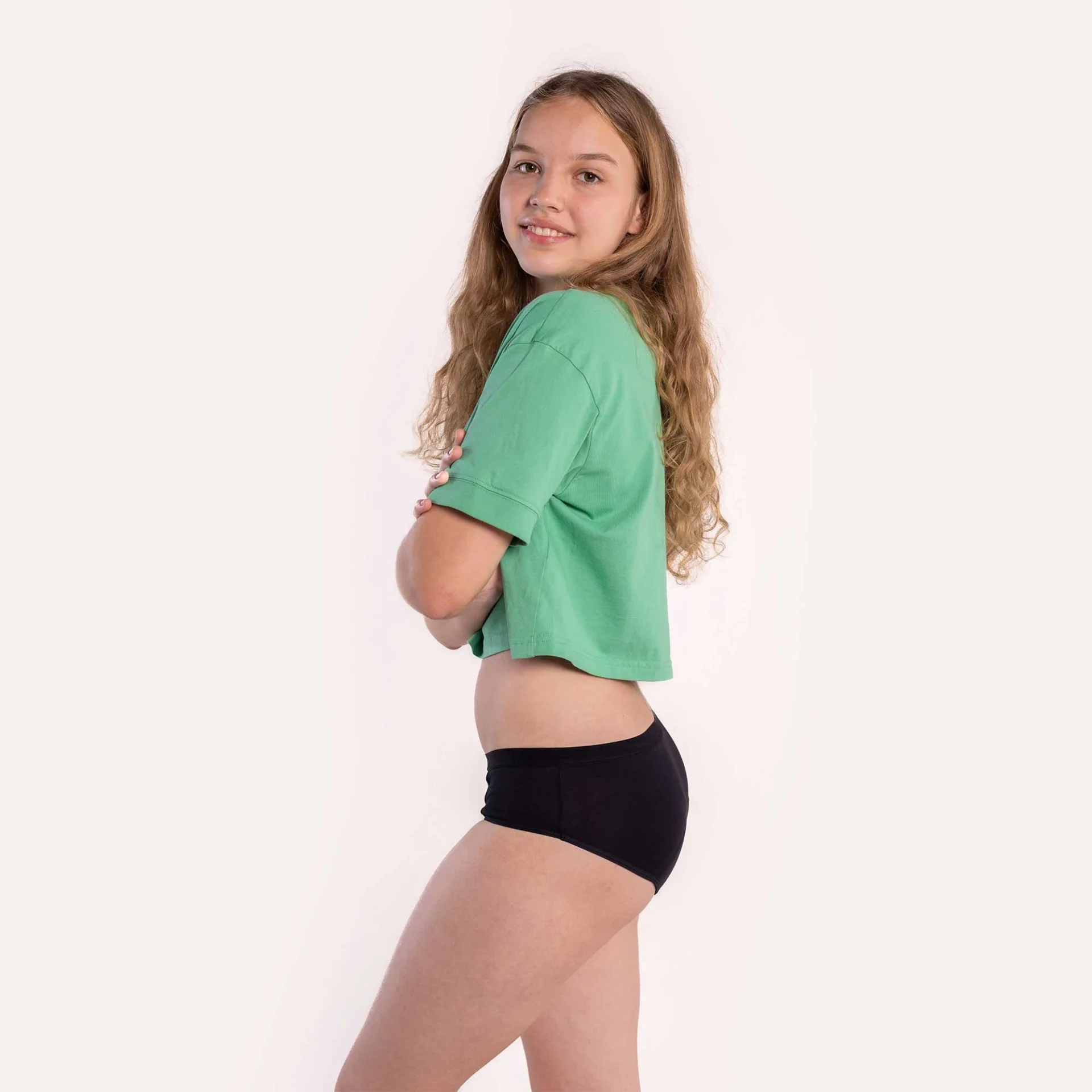 Menštruačné nohavičky Selenacare pre dievčata Sporty (KAL151) 152