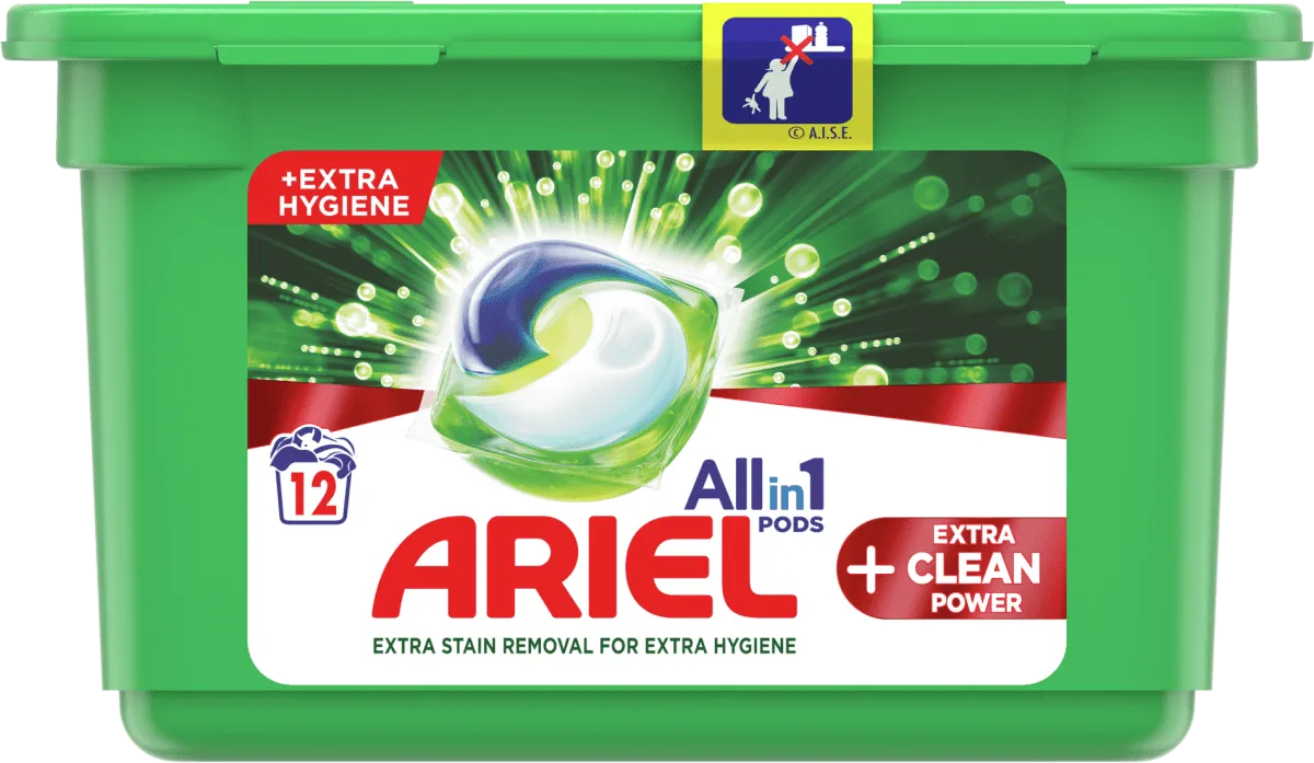 Ariel Gelové tablety Extra Clean