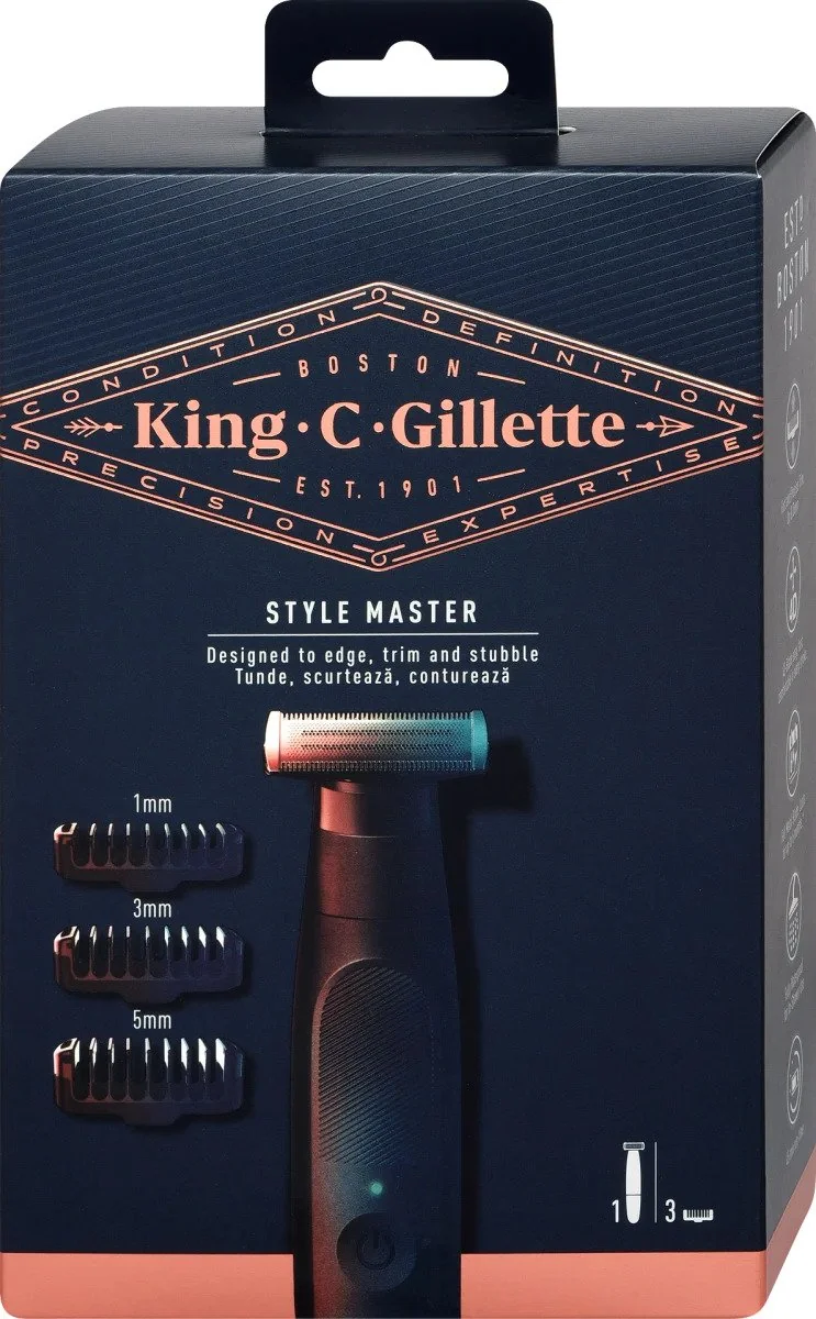 King C Gillette Style master 1×1ks, holiaci strojček