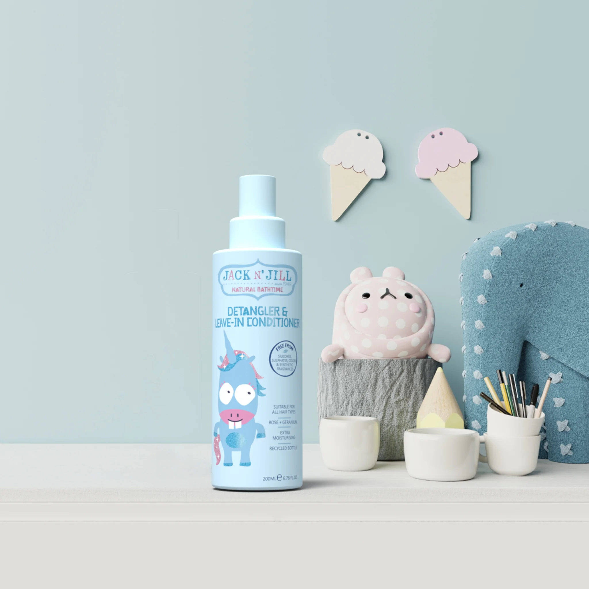 JACK N´JILL Bezoplachový kondicionér 1×200 ml, kondicionér
