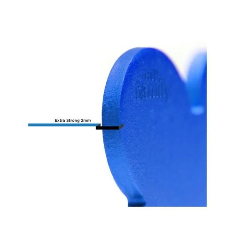 MF BLUE XL ALUMINUM BONE 4,8x3,15 cm gravírovateľný prívesok