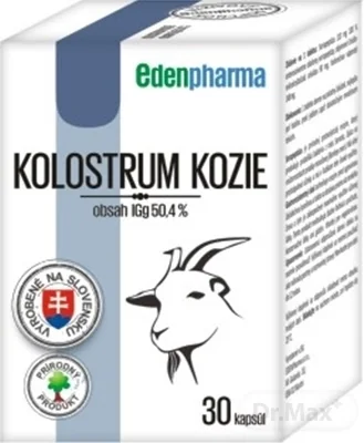 EDENPharma KOLOSTRUM KOZIE 1×30 ks, doplnok výživy