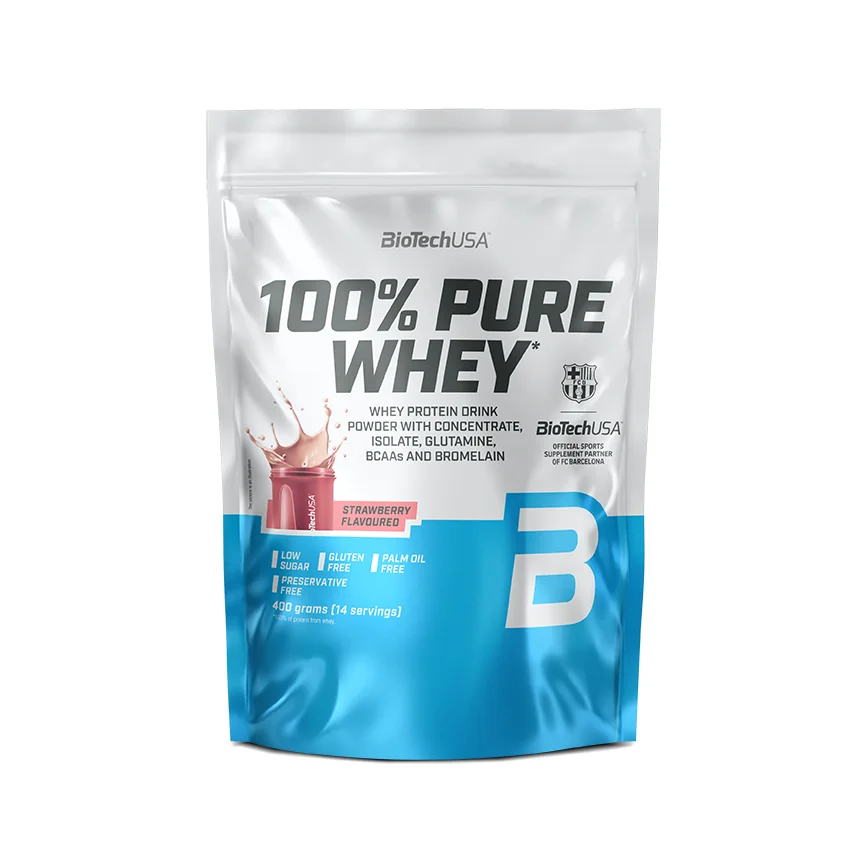 100% Pure Whey Strawberry 400 g