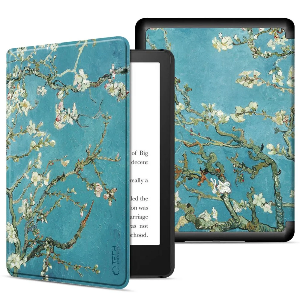 Tech-Protect Smartcase puzdro na Amazon Kindle Paperwhite VI / 6, sakura ra