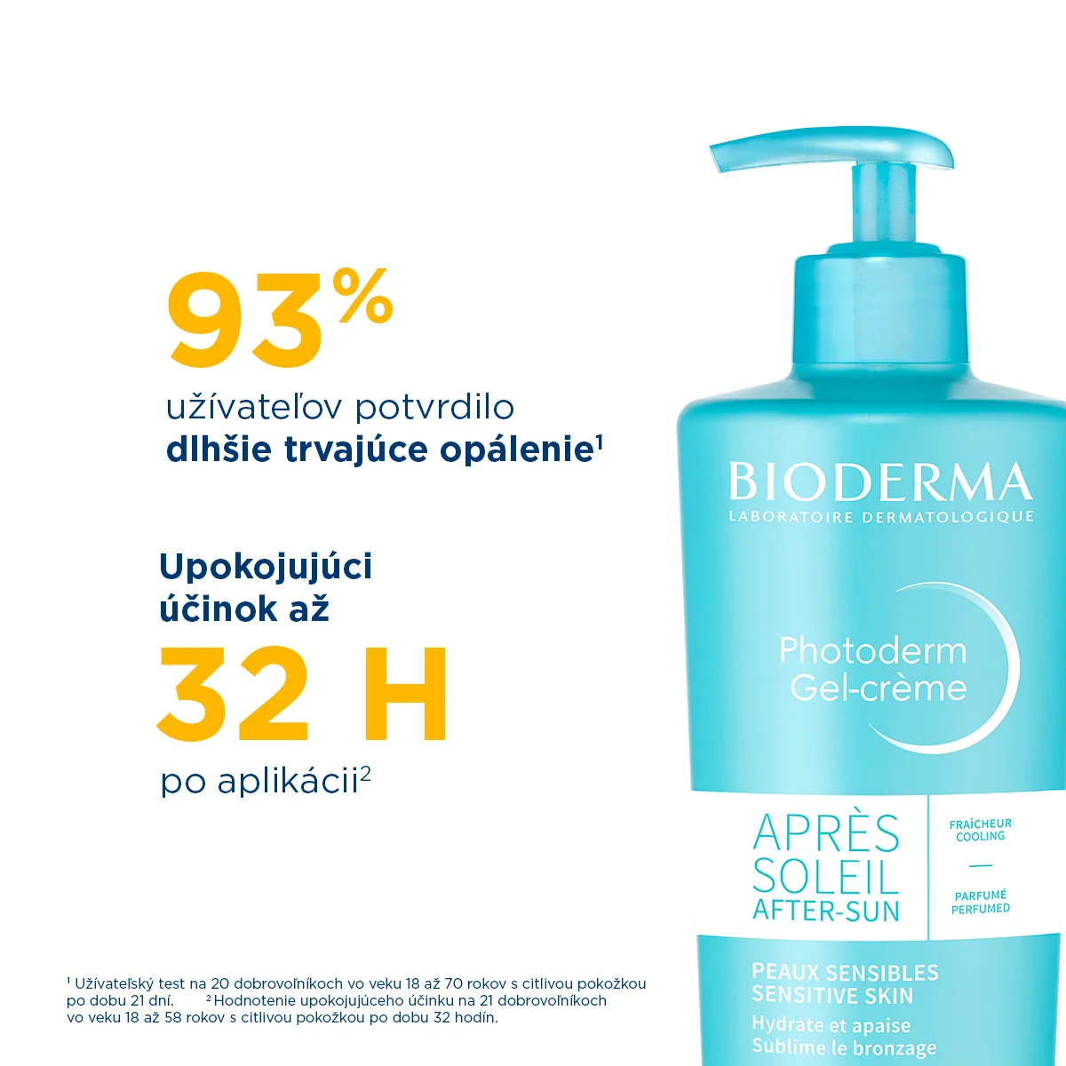 BIODERMA Photoderm After sun gel-krém po opaľovanie 1×500 ml, telový gel-krém po opaľovanie