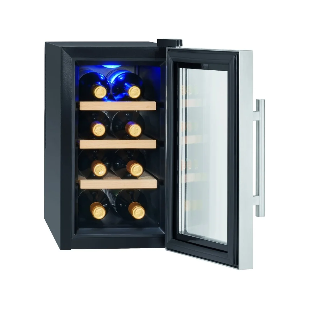ProfiCook WK 1233 vinotéka 8 fliaš 23 l, 11–18 °C, nerez