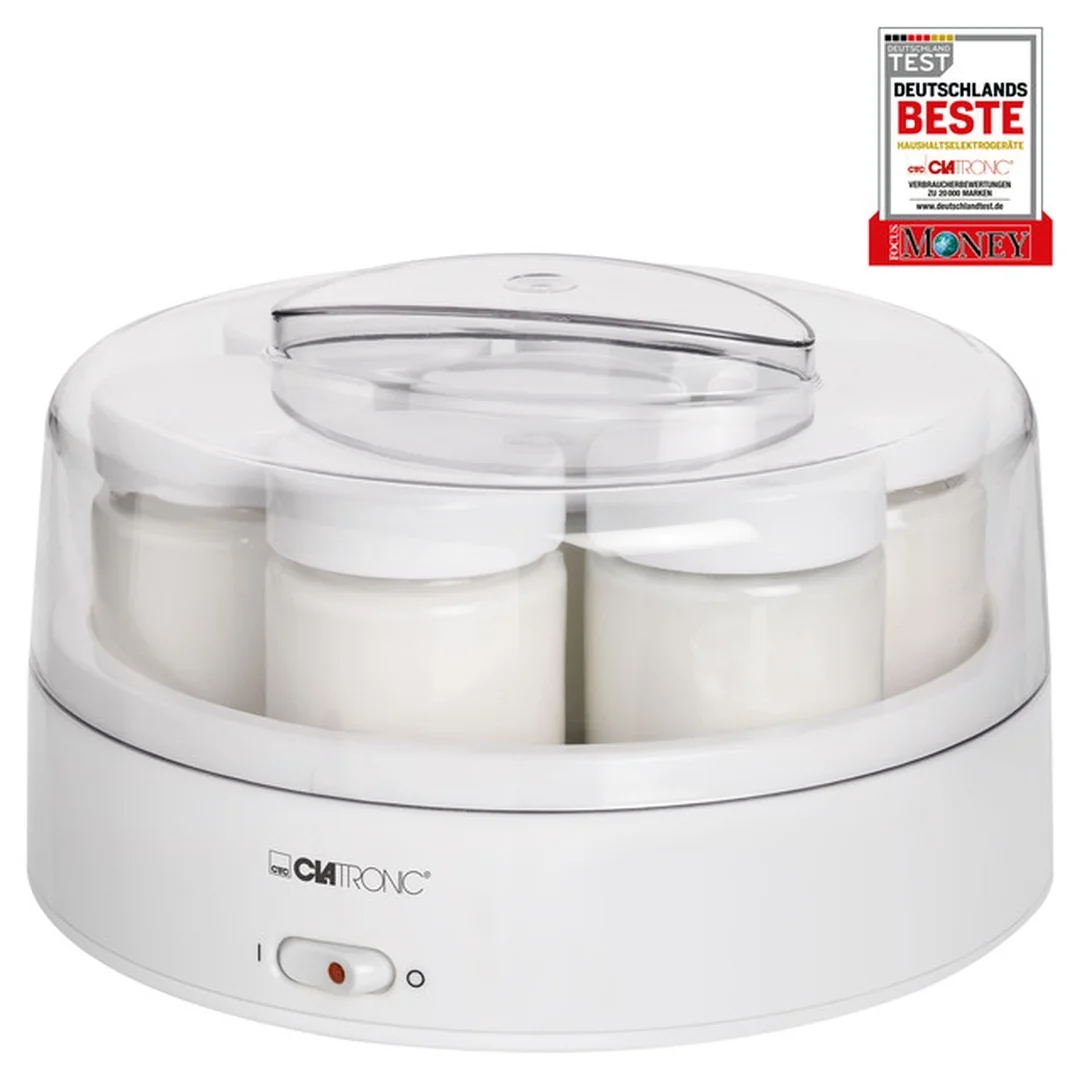 CLATRONIC JM 3344 jogurtovač, 7 pohárov, 1,1 l, 14 W