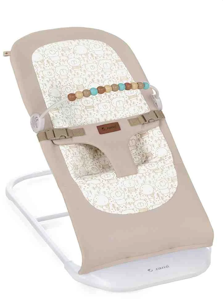 JANÉ Lehátko pohupujúce ergonomické Baluu, od 0+ do 9kg, Glitter 1×1 ks, lehátko