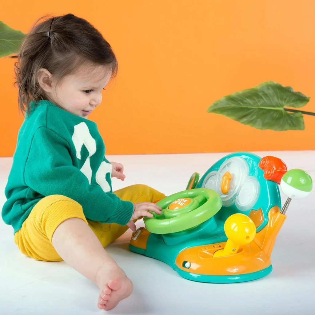 Hračka hudobná svetelná volant Lights&Colors Driver™ 6m+
