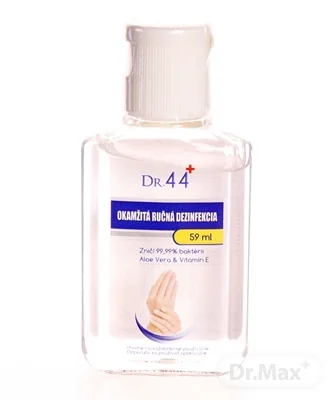 DR.44 OKAMŽITÁ RUČNÁ DEZINFEKCIA 1×59 ml, antibakteriálny gél