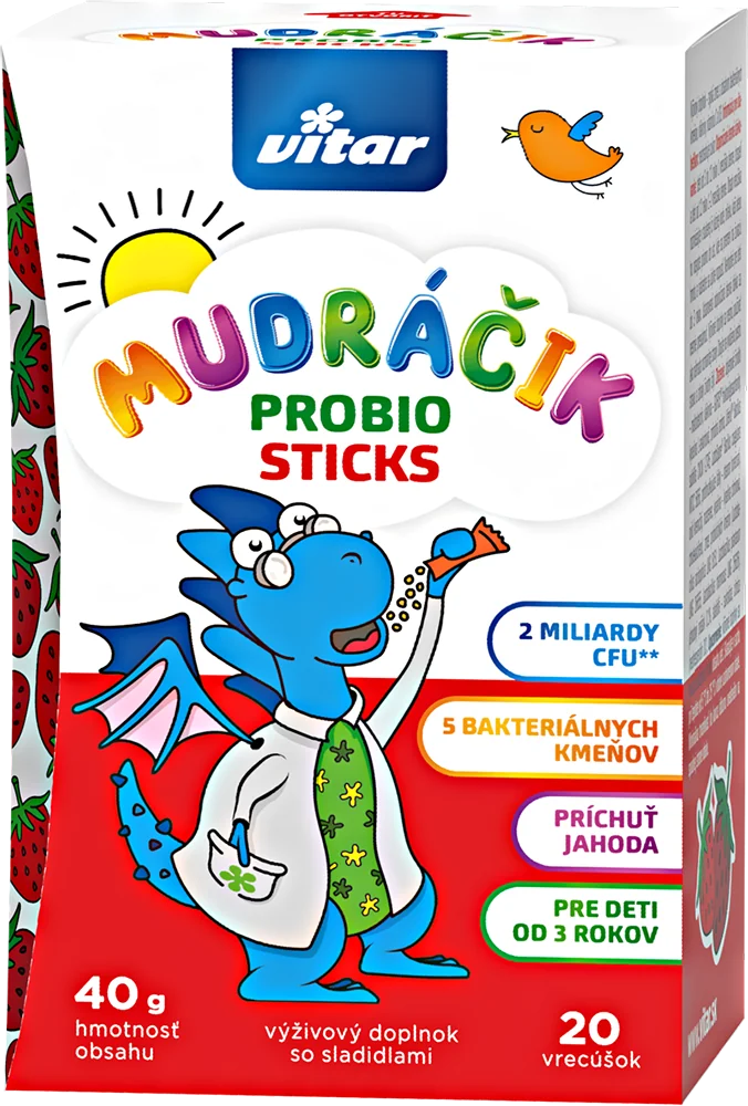 VITAR MUDRÁČIK Probio Sticks 20 ks
