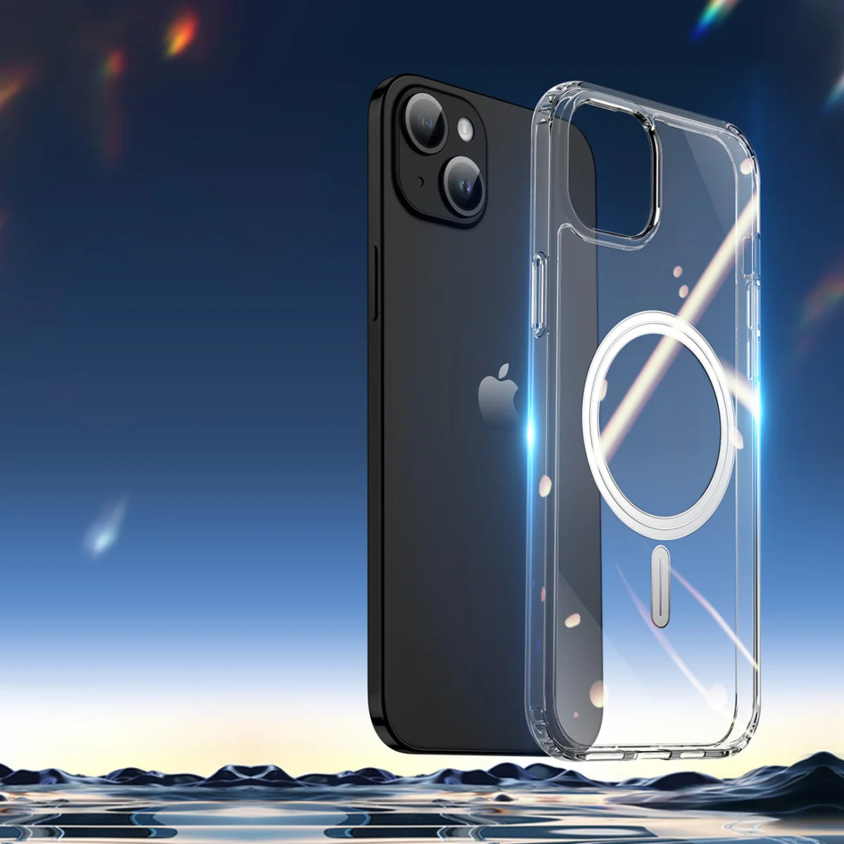 Dux Ducis Clin MagSafe kryt na iPhone 15, priesvitný