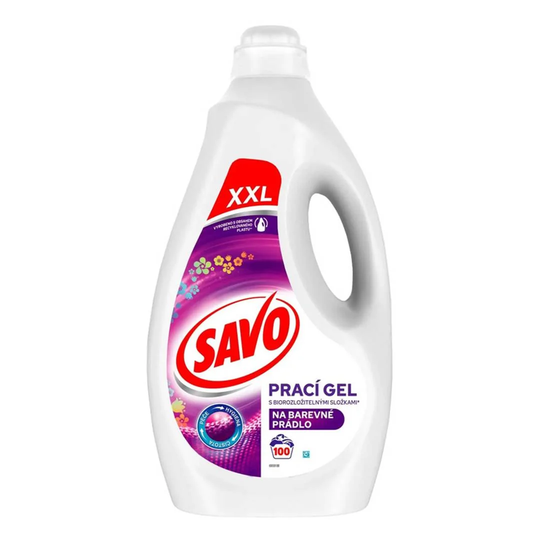 SAVO prací gél color XXL 5l 100PD