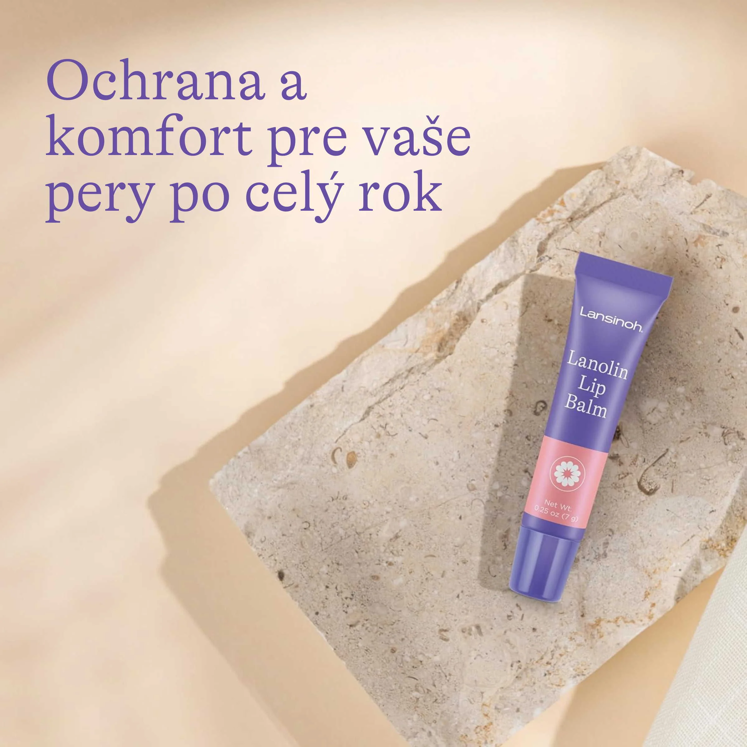 Lansinoh Lanolínový balzam na pery 7 g