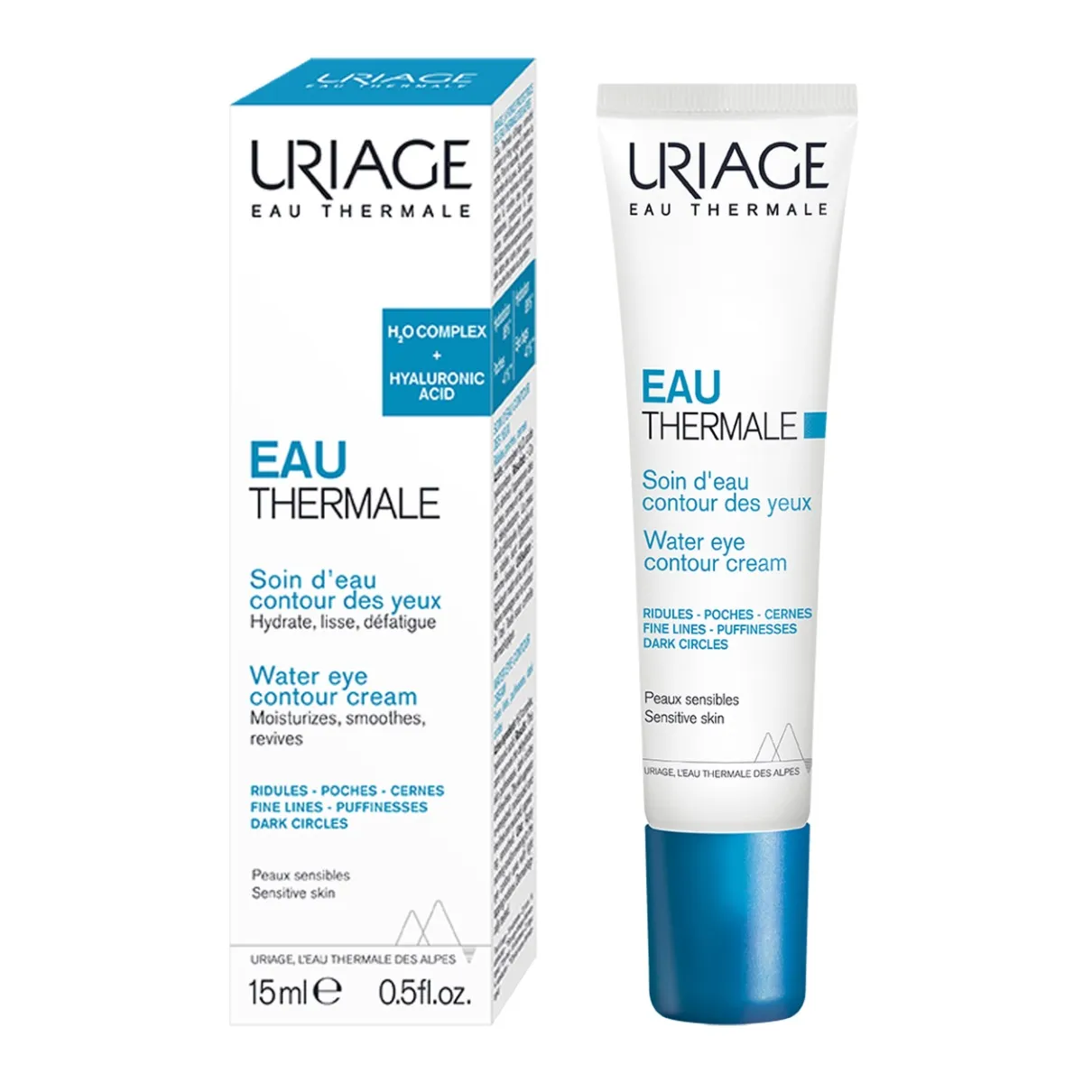 URIAGE EAU THERMALE Wate Eye Contour Cream, 15ml 1×15 ml, očný krém
