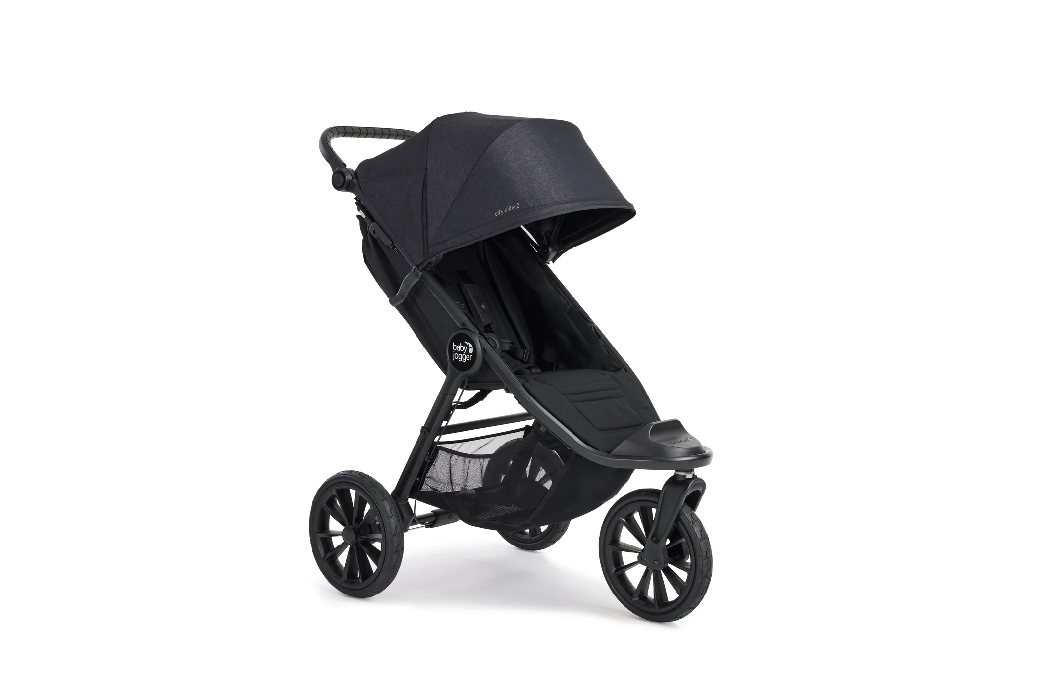 Baby Jogger City Elite 2 set 2v1 kočík + vanička Opulent Black
