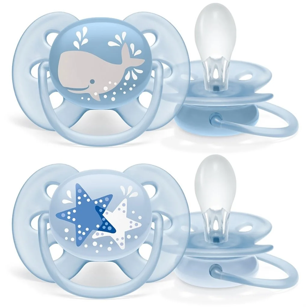 Dojčenský cumlík Ultrasoft Premium Avent 6-18 mesiacov - 2 ks