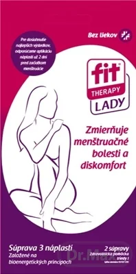 FIT THERAPY LADY náplasť 1×6 ks, (2×3 ks)