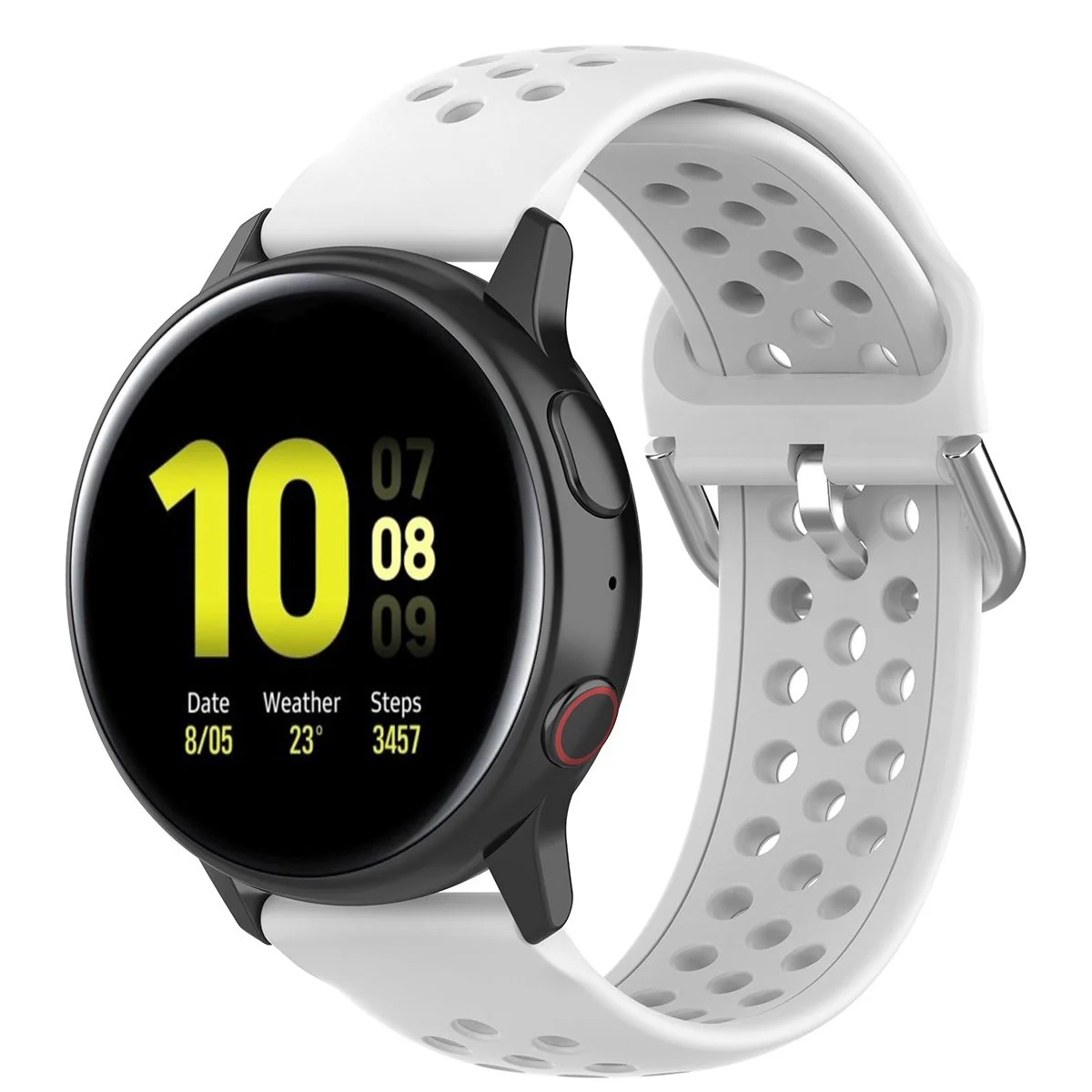 BStrap Silicone Dots remienok na Samsung Gear S3 white