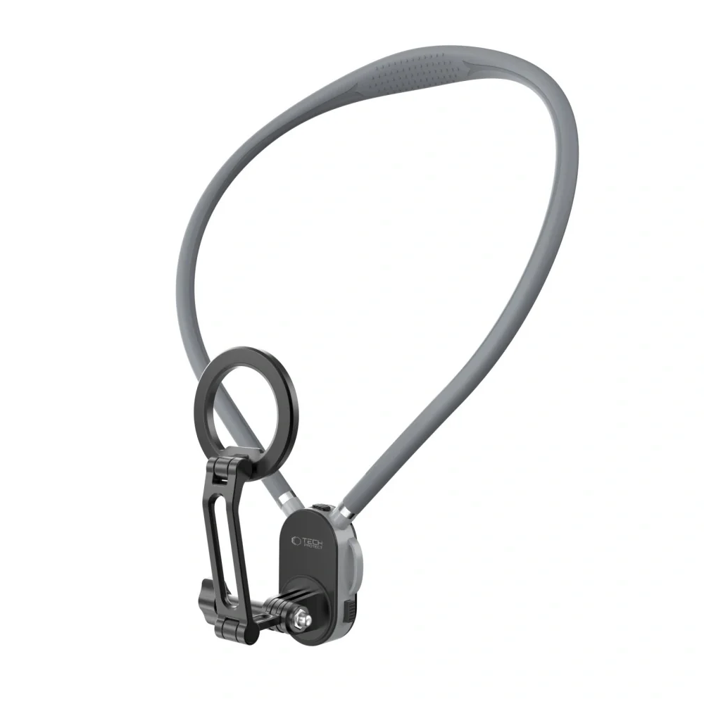 Tech-Protect AC200 MagSafe držiak na mobil / GoPro / DJI, šedý