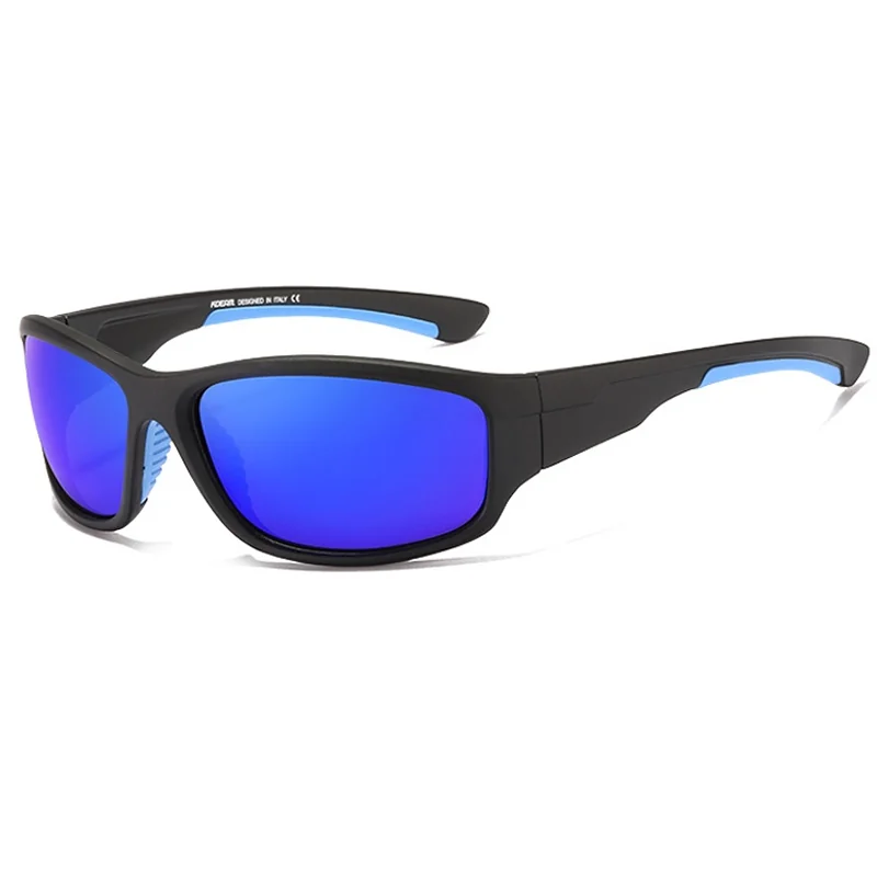 KDEAM Forest 5 slnečné okuliare, Black / Blue 