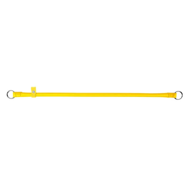 Okrúhly sťahovací žltý obojok, Obvod krku: 30 cm, širka: 6 mm