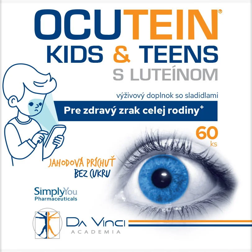 Ocutein Kids & Teens s luteínom 60 ks