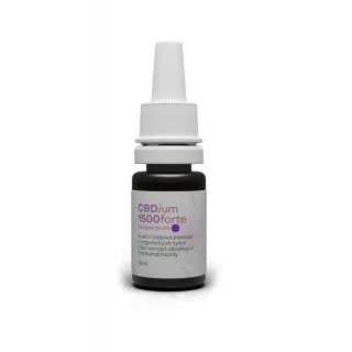 CBDium 1500 fullspectrum 10ML 1×10 ml, cbd olej