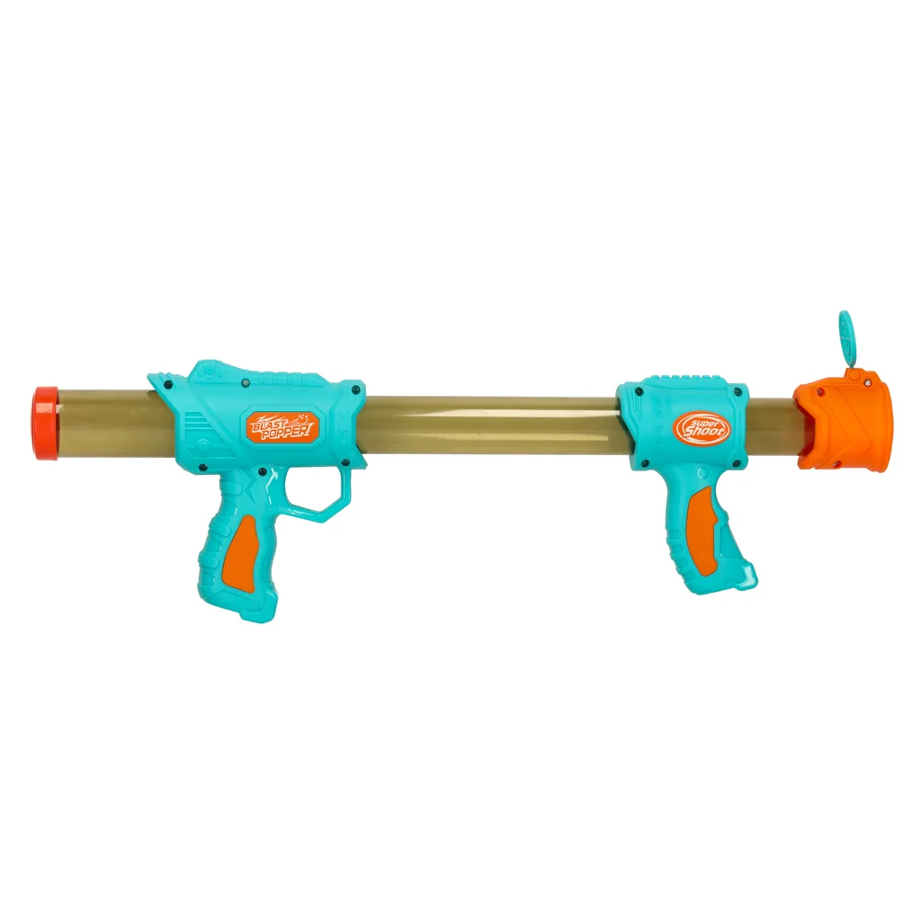 MG Air Popper Nerf 2in1 guľová pištol s nábojmi, modrá