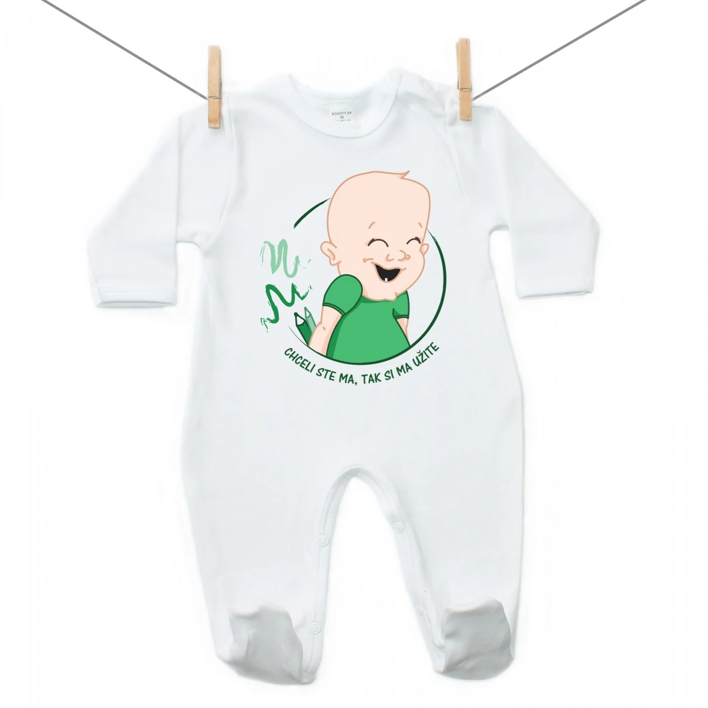 Boodyy Overal Chceli ste ma tak si ma užite Chlapec Veľkosť: 98