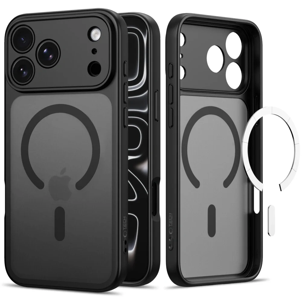 Tech-Protect BasicMag MagSafe kryt na iPhone 17 Pro / 18 Pro, čierne