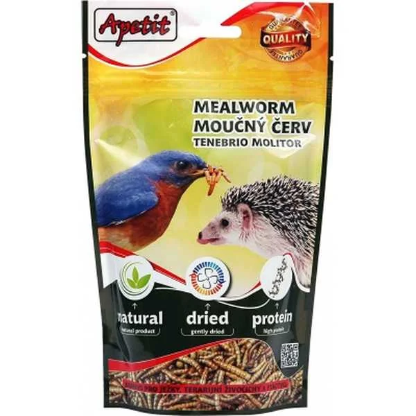 Apetit - Múčny červ 60g 1×60g, psia maškrta