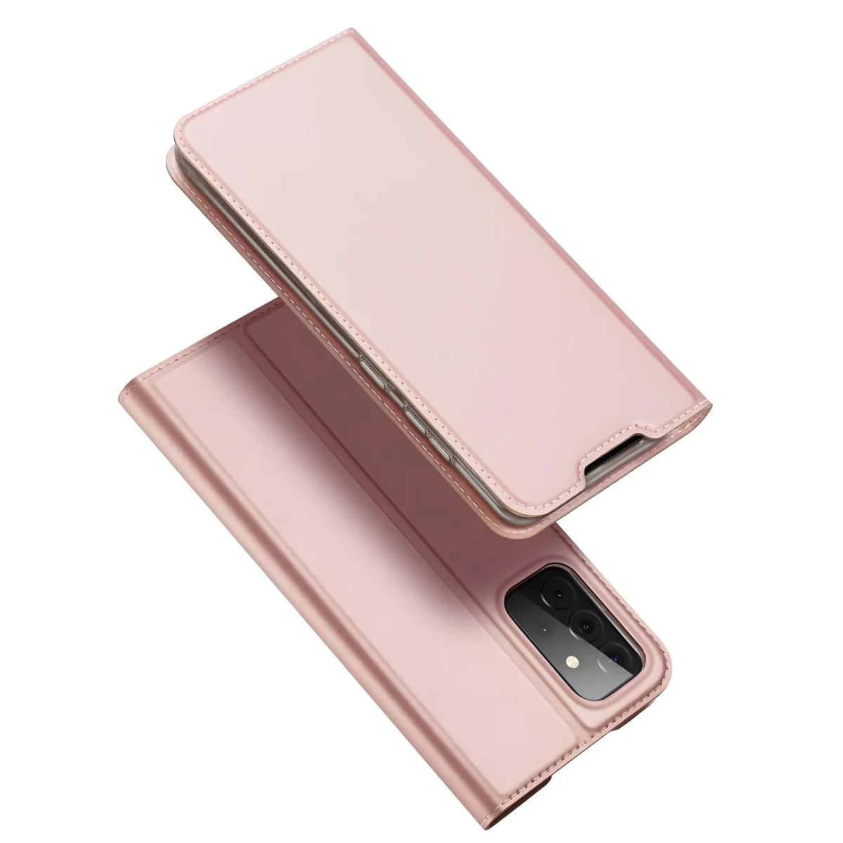 DUX DUCIS Skin Pro knižkové puzdro na Samsung Galaxy A72, ružové