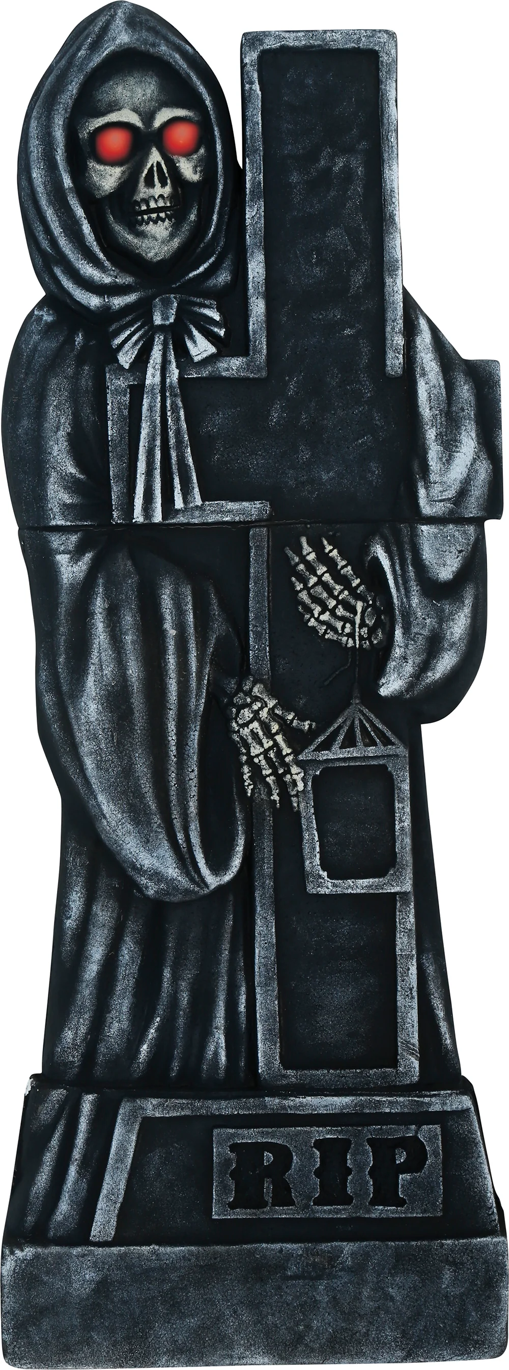 Náhrobný kameň Kríž so Smrtkou so svetlom 120x45cm