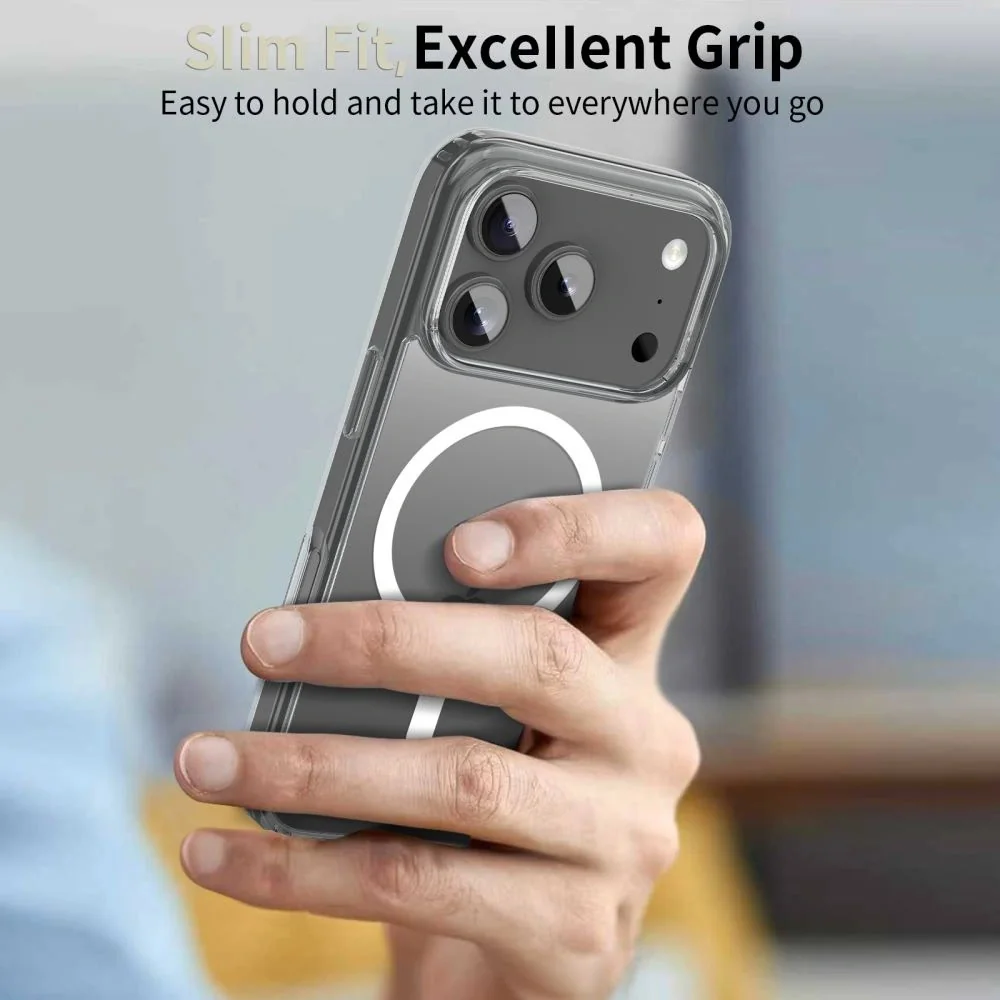 Tech-Protect FlexAir Hybrid MagSafe kryt na Google Pixel 10 / 10 Pro, priesvitný priesvitný