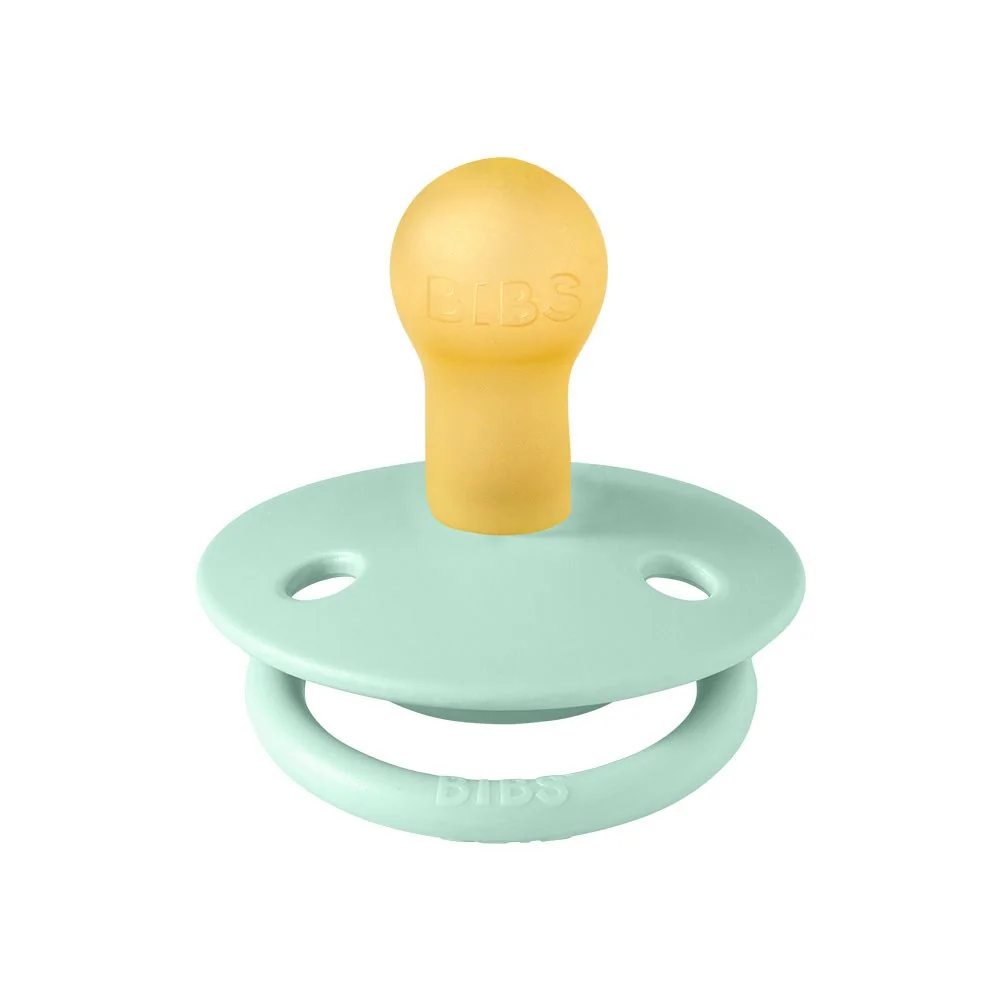 BIBS De Lux cumlíky z prírodného kaučuku 2ks veľkosť 1 - Nordic Mint / Island Sea
