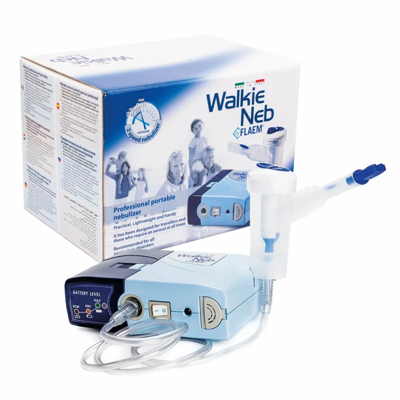 Flaem WalkieNeb Basic kompresorový inhalátor RF7 Speed Plus