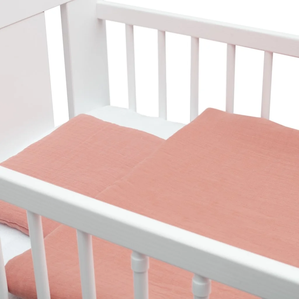 Mušelínový set do postieľky s výplňou New Baby 100x70 cm