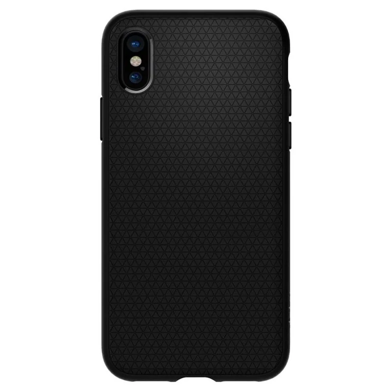 Spigen gumené púzdro Liquid Air pre iPhone X/XS, čierne