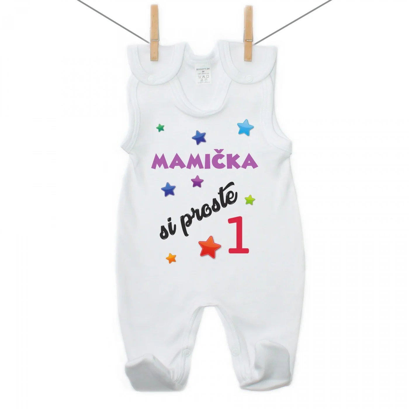 Boodyy Dupačky Mamička si proste 1 Veľkosť: 80