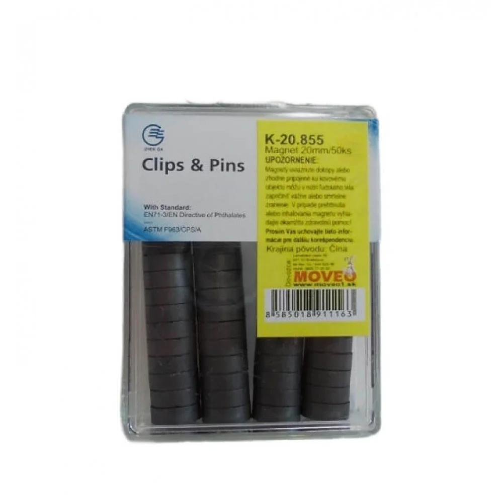 2x Magnet 20 mm 50 ks-MOVEO