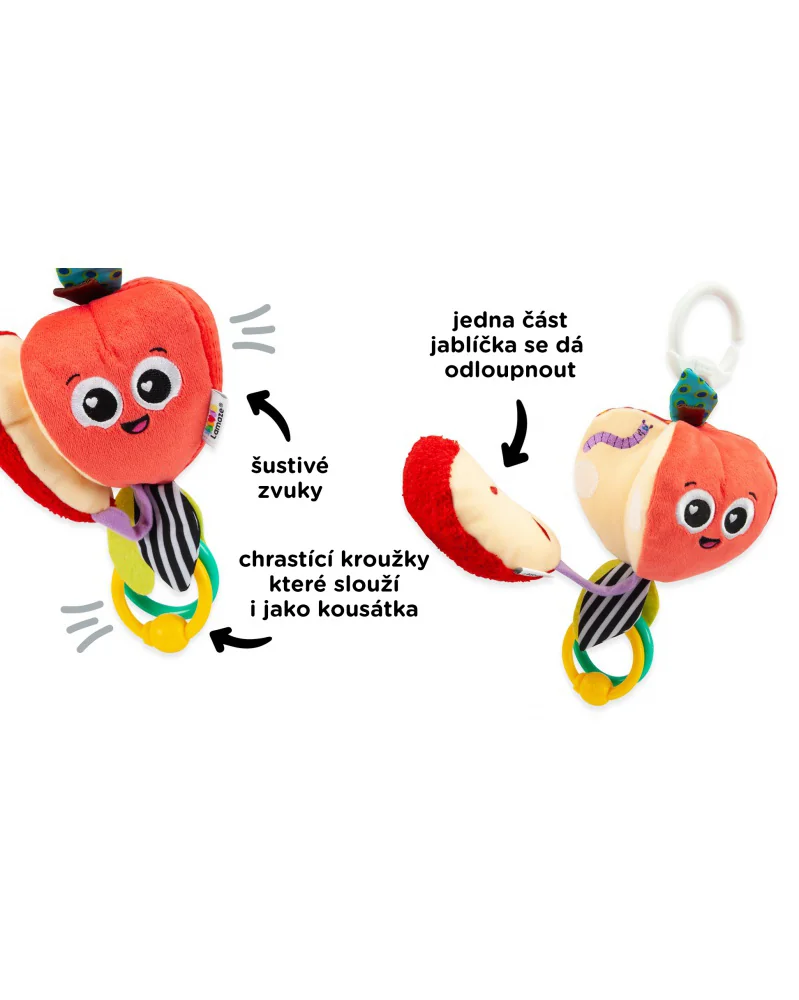 LAMAZE Moje prvé jabĺčko 1×1 ks
