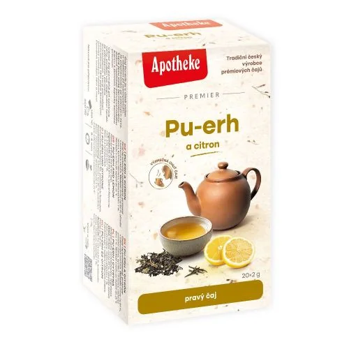 APOTHEKE Premier Selection Pu-erh a citrón 20/2g 20 ks