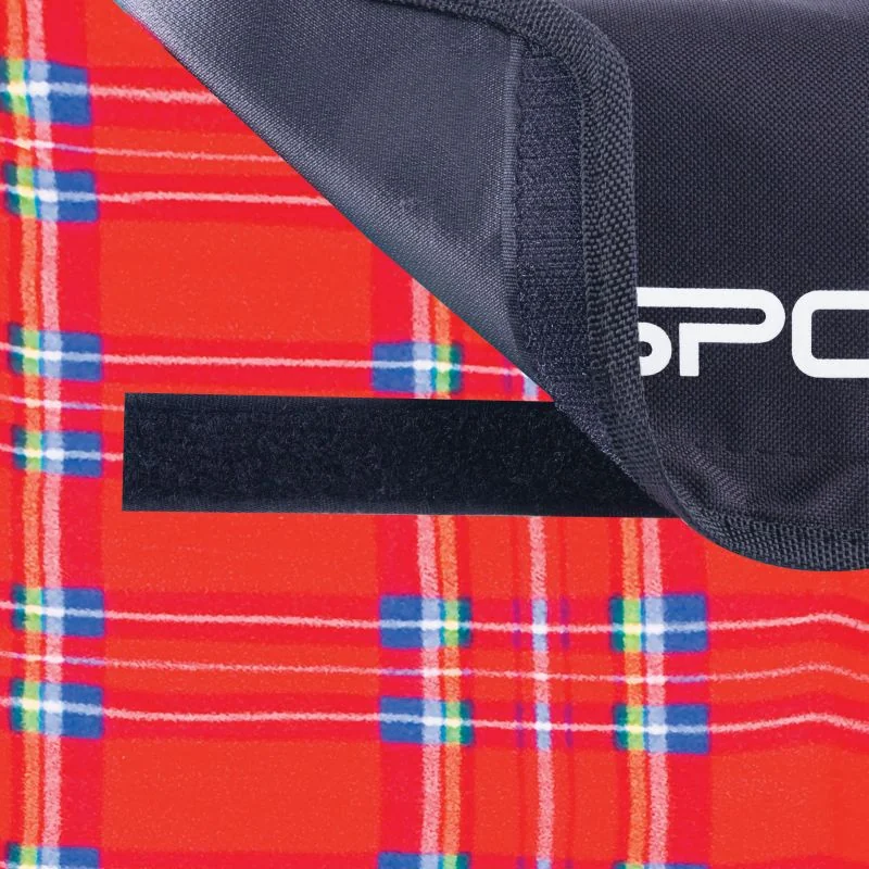 SPOKEY - PICNIC TARTAN Pikniková deka 150x180 cm červené káro