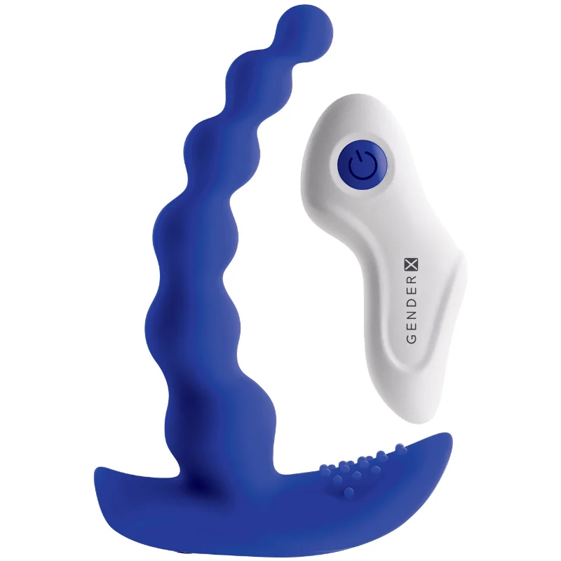 Vibračné análne guličky Beaded Pleasure s ovládaním 11