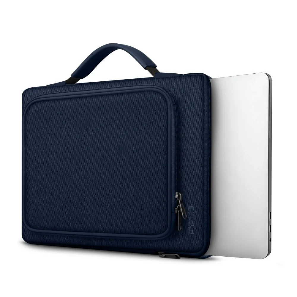 Tech-Protect Basic taška na notebook 15-16'', tmavomodrá