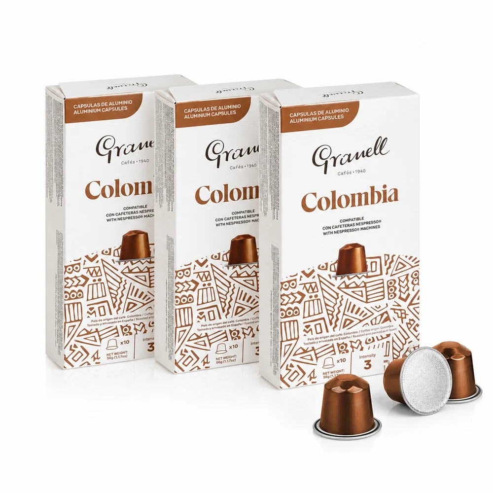 GRANELL Espresso Colombia, kapsule pre nespresso® 30 kapsúl, 100% arabica