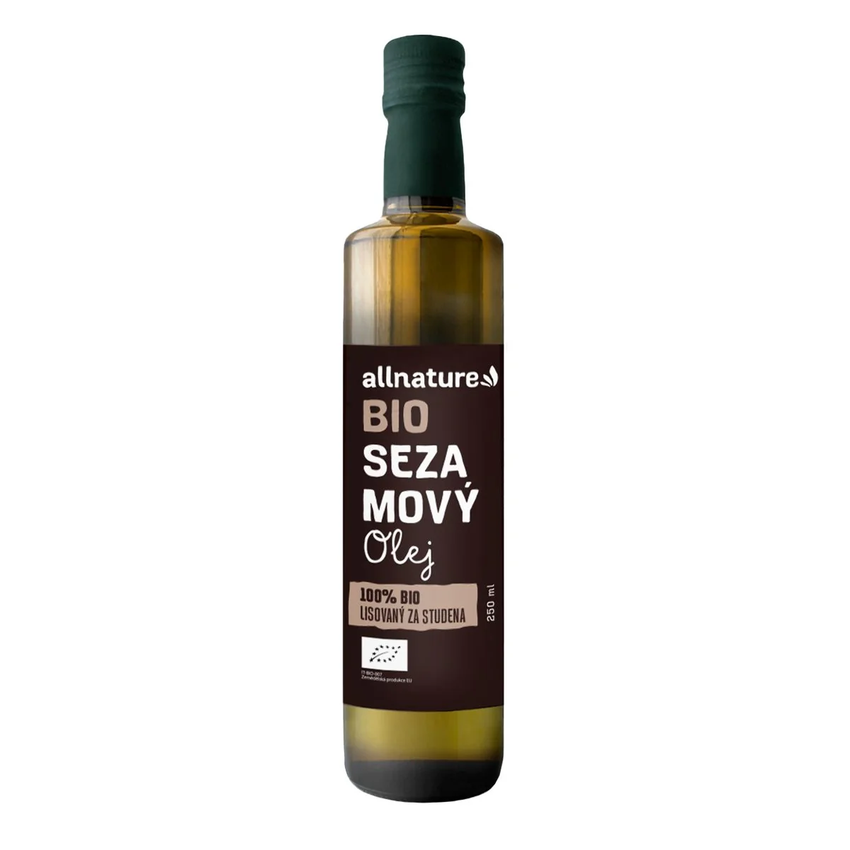 Allnature Sezamový Olej 250ml 1×250 ml, sezamový olej