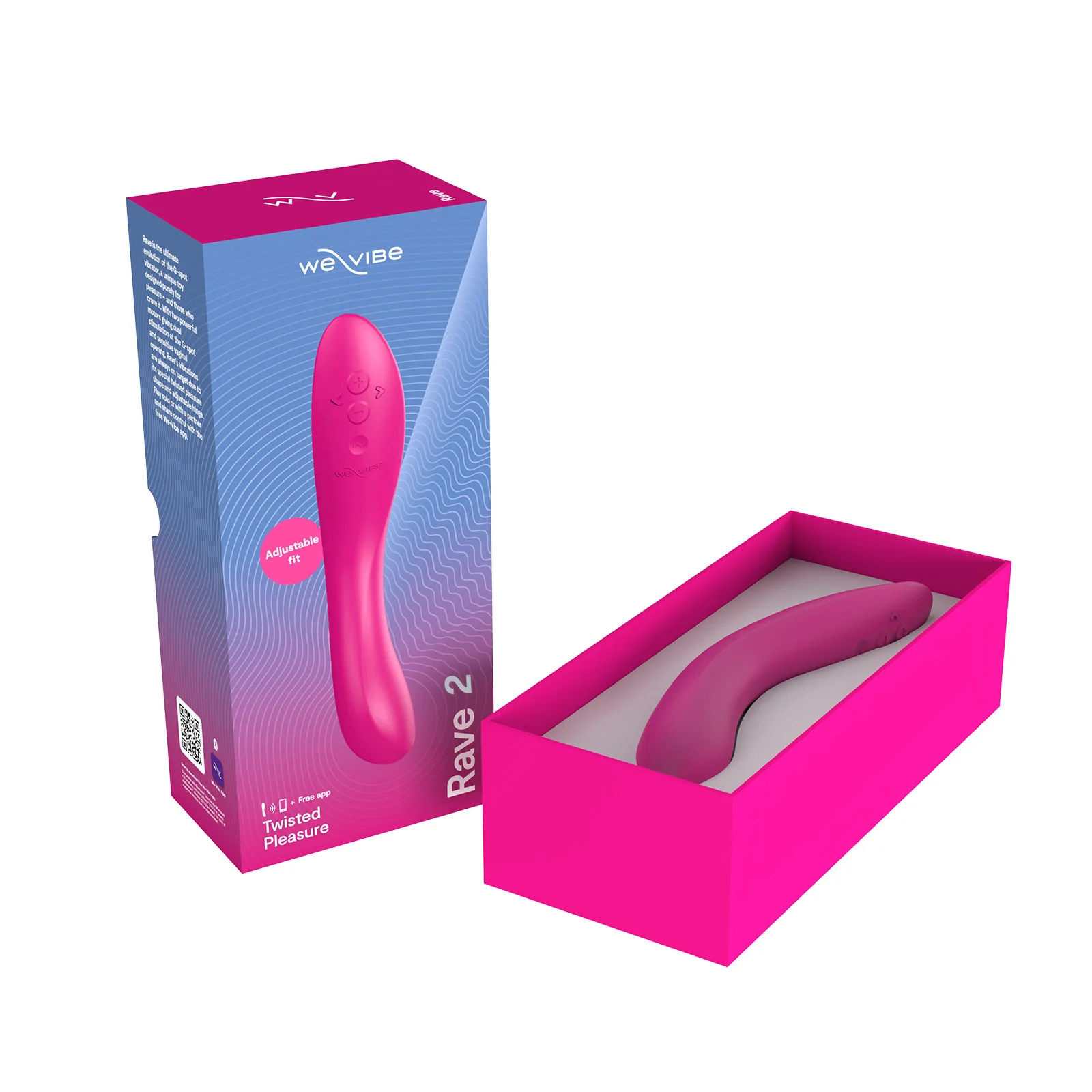 Vibrátor - We-Vibe Rave 2 ružová